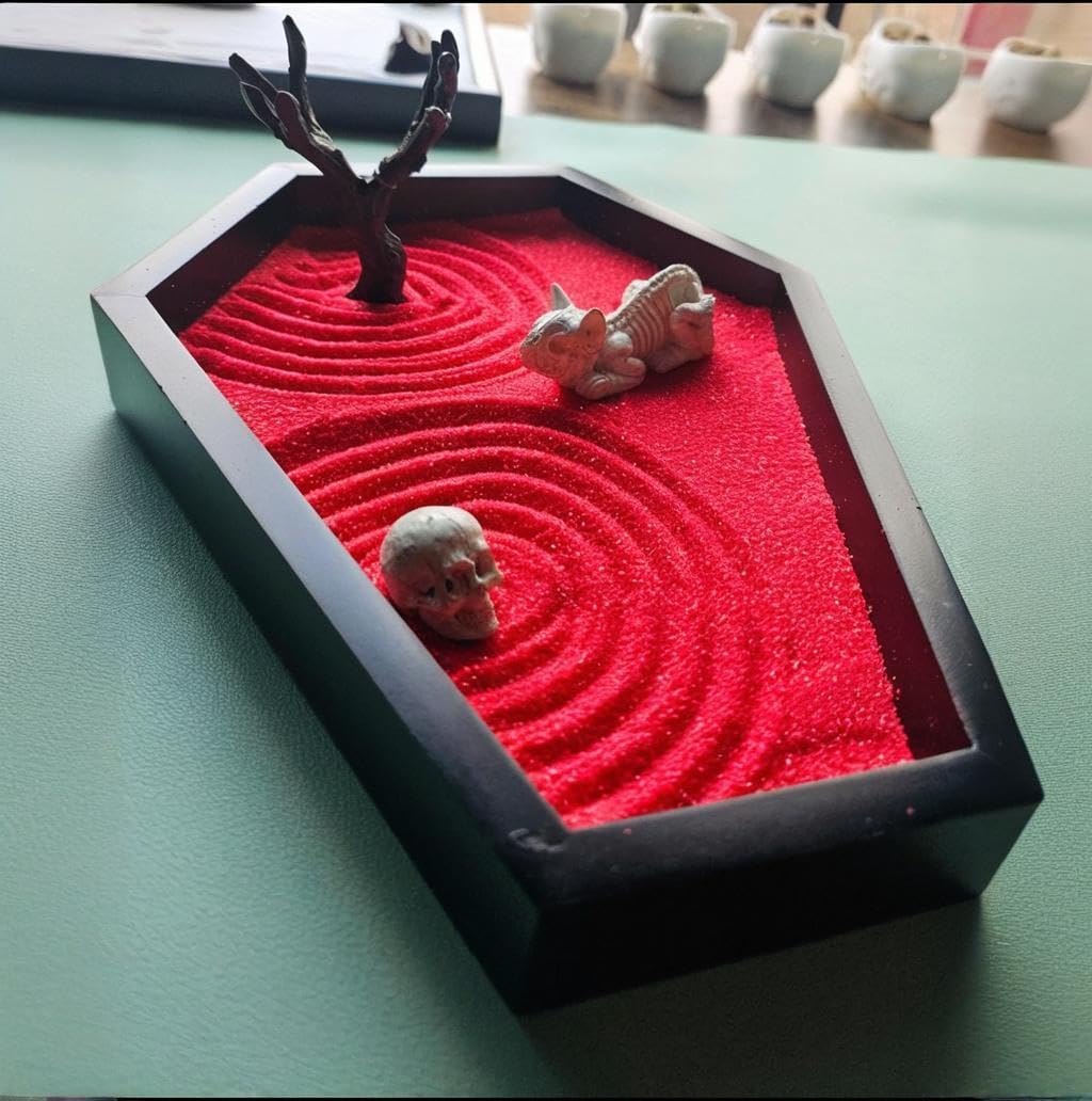 Amazon.com: Zen Garden for Desk Gothic Gifts Office Desk Decor
